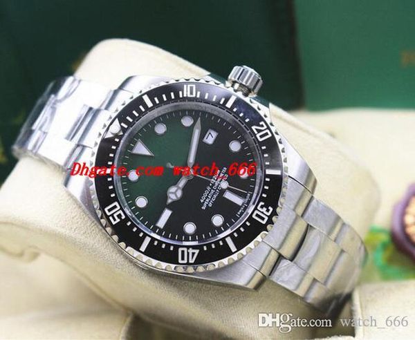 

2 Style Luxury Wristwatch CERAMIC Stainless Steel Bracelet #116610LN 40MM Men Automatic Mechanical Watches Free Shipping