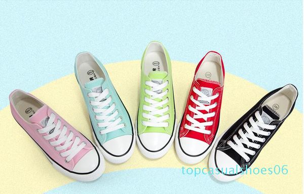 

2017 new star classic 13-colors breathable rubber bottom canvas shoes men and women casual shoesretail and wholesale price 06t, Black