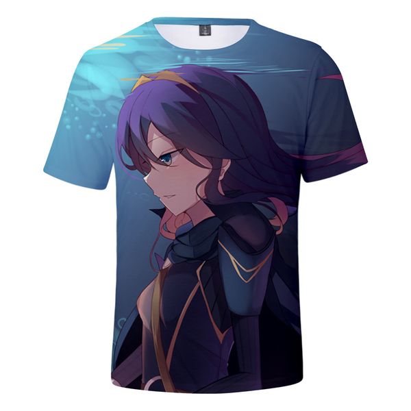 

lucin cosplay 3d t shirt anime t-shirt summer cool short sleeve 2019 new fashion trendy tshirts casual streetwear tee, White;black