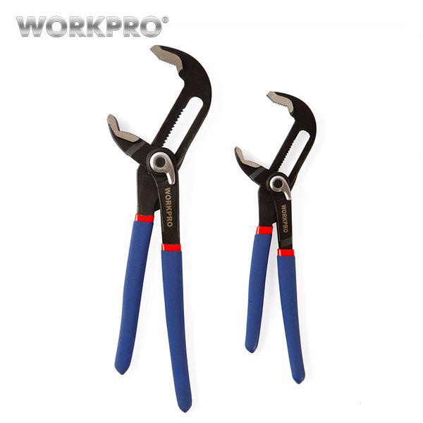 

workpro 8" 10" water pump pliers 2-piece multifunctional plier quick-release straight jaw groove joint pliers plumbing