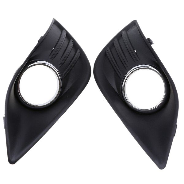 

abs plastic front grill bumper fog lights frame trim cover fit for f ord focus 08-10