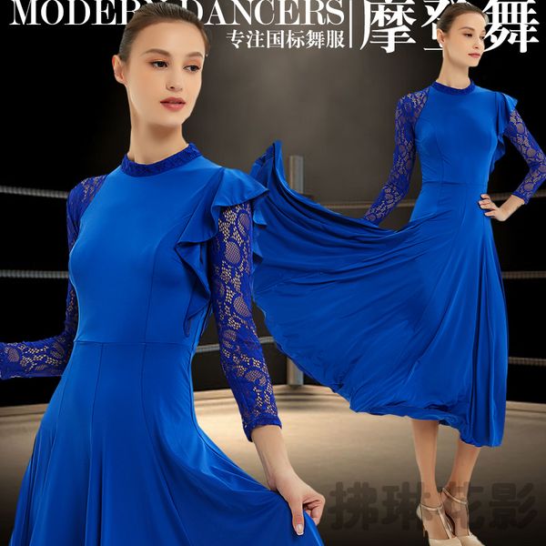 

new ballroom dance competition dress dance ballroom waltz dresses standard dress women y018, Black;red