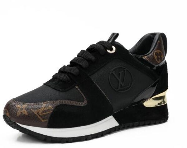 

2020ss news arrival fashion women sneaker with high casual shoes sneakers shoes genuine leather flats shoes, Black