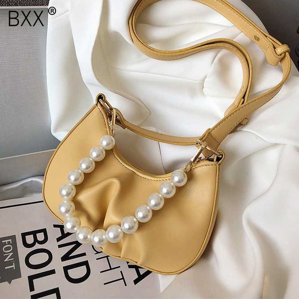 

bxx] жемчужные цепи плечо сумки для женщин 2020 весенняя мода сумки женский дизайн crossbody сумка lady дорожная сумка hm137