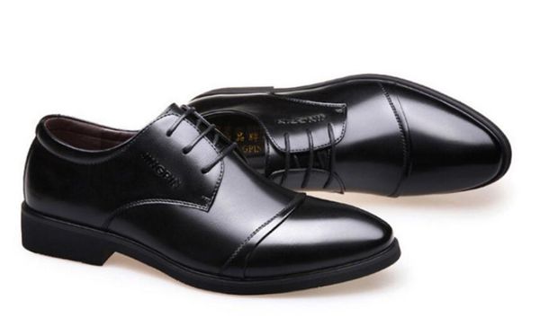 

men patent leather shoes for men 2019 spring pointed toe casual business formal men shoes wedding party dress shoes, Red;white
