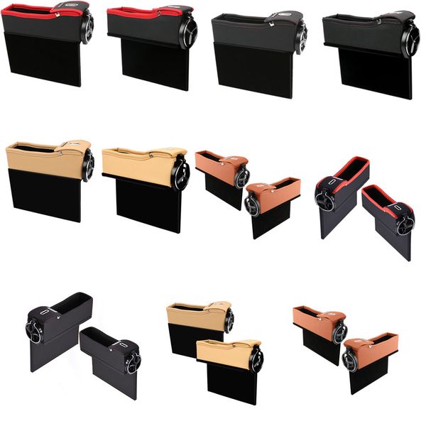 

seat crevice storage box cup drink holder organizer automotive pocket stowing tidying slot
