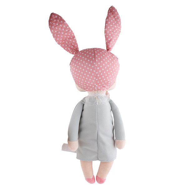 

stuffed puppet girl/bunny angela doll metoo soft plush toy birthday gift 34cm