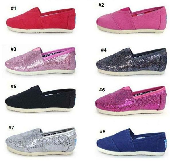 

casual shoes kids classics tom sneakers boys girls kids loafers canvas slip-on flats shoes lazy loafers flats espadrilles children shoe, Black