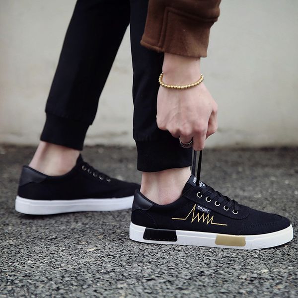 

2019 new fashion casual shoes 100.20, Black