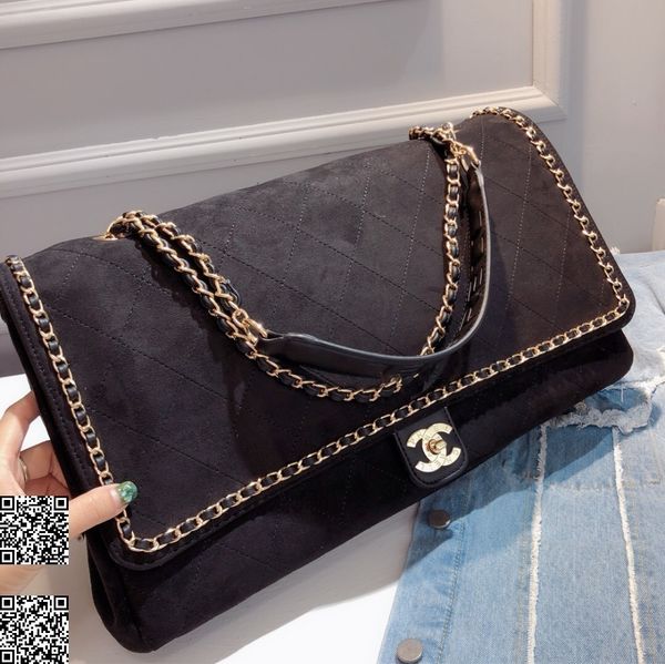 

Women houlder bag ca ual hopping bag for women body with deer kin ize 46x28x14cm