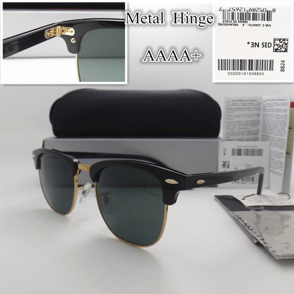 

brand glass frame with quality designer sunglasses men coating fashion box women lens sport vintage sun glasses 51mm plank lfihv