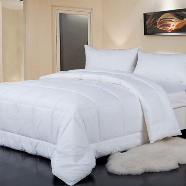 

1pc 100% down winter bed linings quilt comforter blanket duvet filling cotton cover twin single queen king