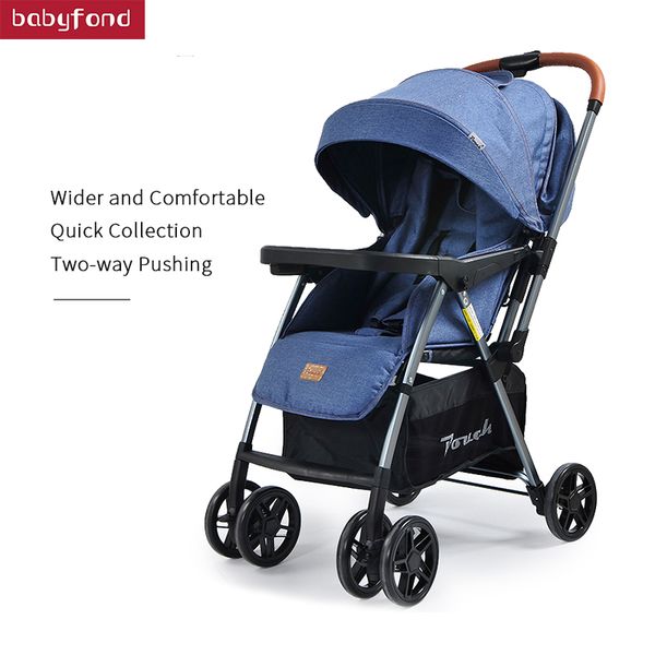 

легкий и высокий пейзаж может сидеть полулежа коляска восемь круглых универсальный двусторонний новорожденный зонтик