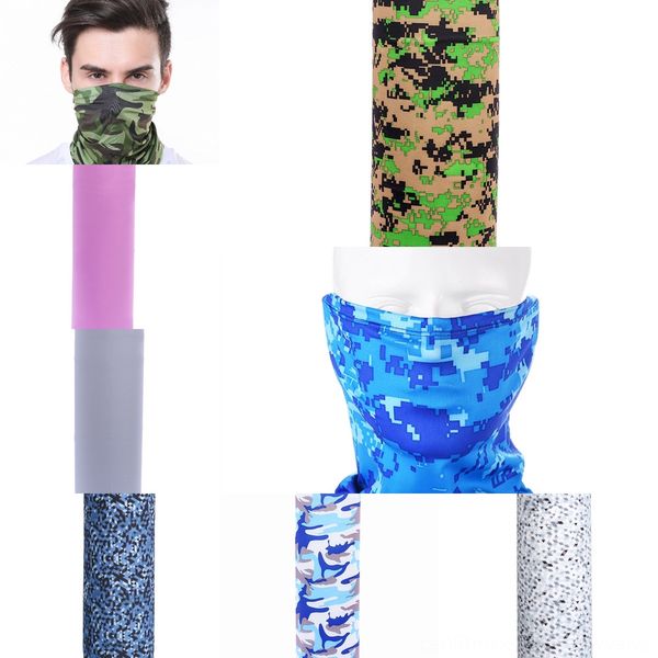 

3a20f bicycle magic bandanas outdoor sports riding mask bike scarf breathable seamless headband cycling scarf face cover ski mask, Black