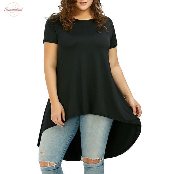 

cap sleeve fashion plus size flare sleeve asymmetrical tunic lace blouse summer for women, White