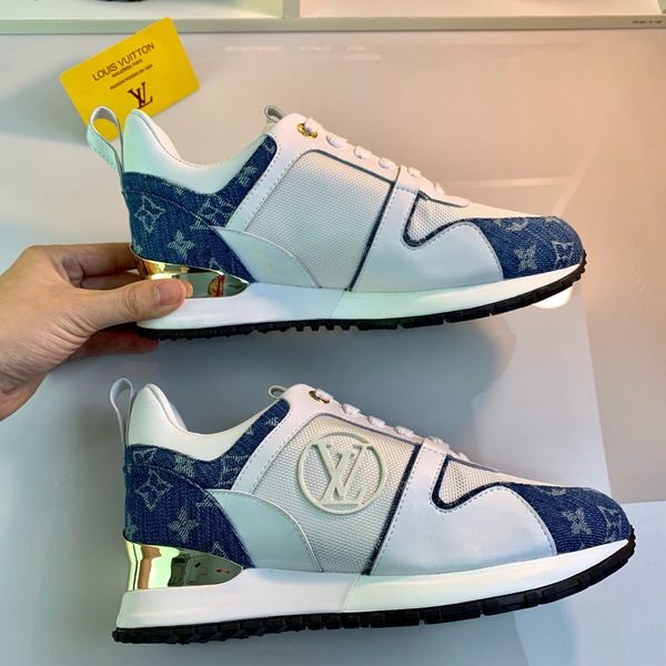 

platform 2020 latest fashion luxury casual sports shoes wild basketball women's shoes breathable models06#, Black