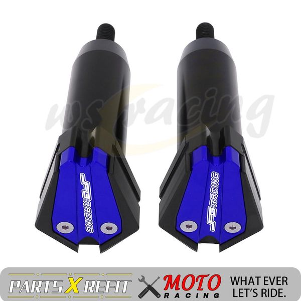

motorcycle cnc aluminum frame slider crash protector pad for yamaha mt-07 fz07 2013 2014 2015 2016 2017 2018