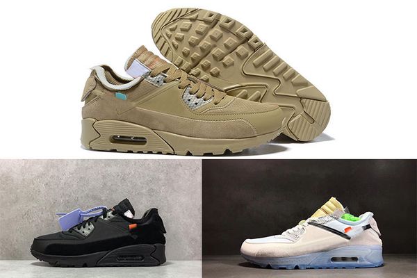 

2019 latest white bright mango black genuine 90off hyper basketball shoes off 90 v2 desert ore men sports shoes aa7293-200 with box, White;red