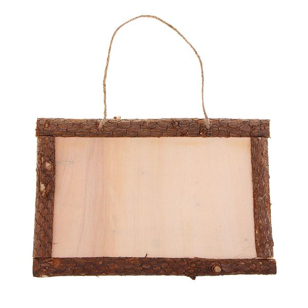 

деревянная фоторамка vintage style blank wood picture frame вход налет для деревенские свадебное украшение, домашний декор ремесла