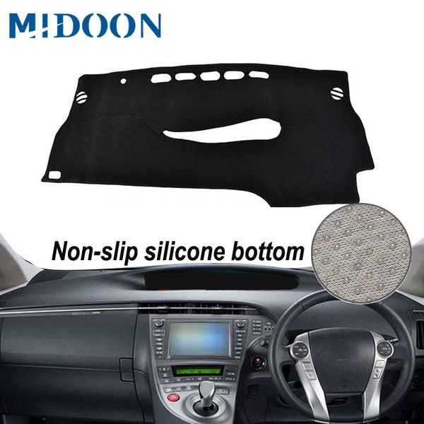 

midoon for prius xw30 2010 2011 2012 2013 2014 2015 dash mat right hand car dashboard cover right hand sun shade carpet