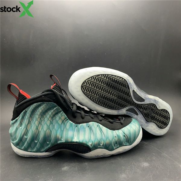 

new official penny hardaway dark emerald black challenge red basketball designer shoes fashion one foam gone fishing trainers ship with box