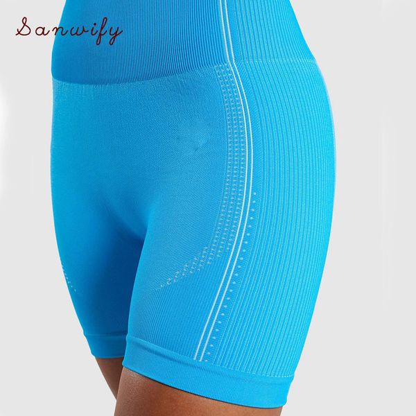 

high waisted yoga ultra seamless workout shorts women stretch fit butight shorts women running sports summer, White;red