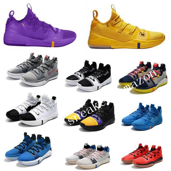 

New Exodus Derozan Amarillo Hyper Grape Тихоокеанская голубая атмосфера Серые баскетбольные кросс