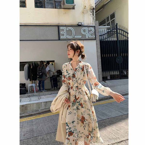 

2019 new printing dress, Black;gray