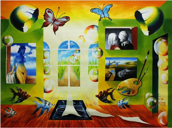 

александр астахов вид парк home decor расписанную hd печати живопись маслом на холсте wall art canvas картинки 191215