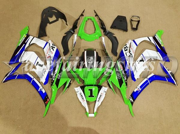 

new abs motorcycle full fairings kit fit for kawasaki ninja zx-10r zx10r 2011 2012 2013 2014 2015 10r 11 12 13 14 15 number 1