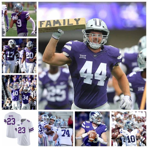 

kansas state wildcats jerseys dalton schoen jersey c.klein tyler lockett jordy nelson darren sproles college football jersey custom stitched, Black