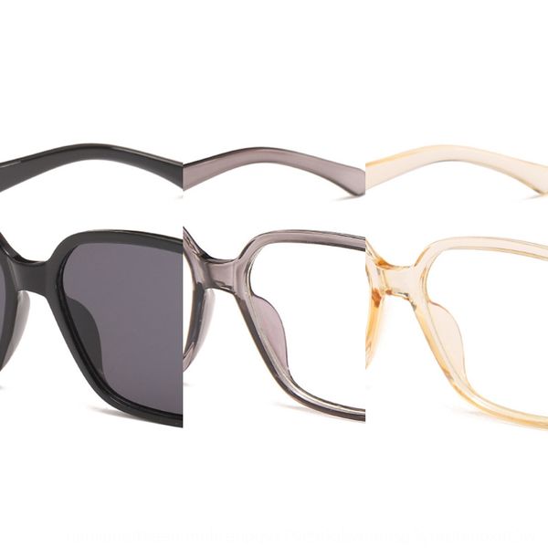 

2020 li nian square large frame glasses thin face tiktok glasses frame, Silver