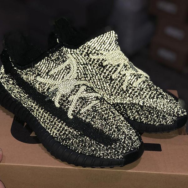 

NEW Static Refective Triple Black sneakers All White designer sneakers men women Clay True Form GID pink Gid glow trainers running shoes