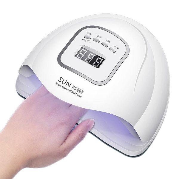

professional 120w nail salon uv led lamp intelligent induction 45 led beads nail gel polish dryer