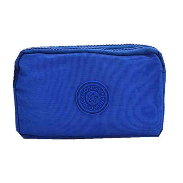 

2019 new ladies change short mobile phone bag three-layer zipper cross section hand take purse factory direct sales, Red;black