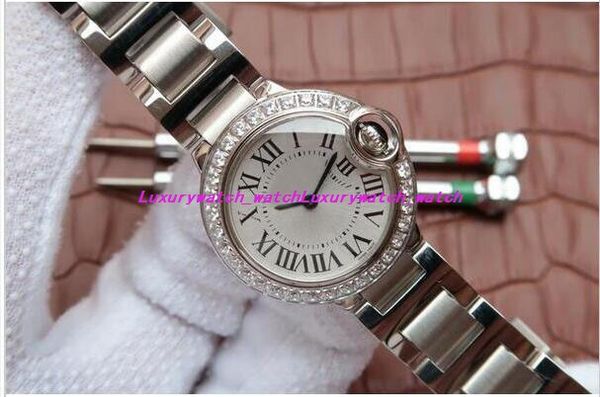 

luxury watches women watches 28mm w4bb0015 quartz silver steel stainless bracelet lady watch unique 2019, Slivery;brown