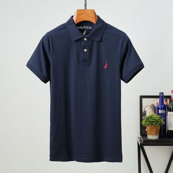 

men's short sleeve business casual short sleeve cotton shirt polo + modal mesh, White;black