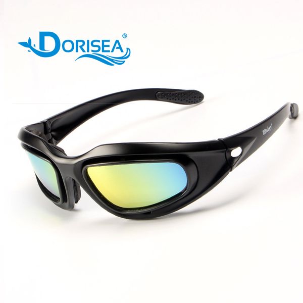 

dorisea polarized bicycle riding glasses shooting goggles cs tactical protective glasses motorcycle goggles eyewear