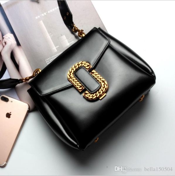 

genuine leather wide shoulder straps locomotive bag single shoulder bags inclined shoulder bag carry a small square bag