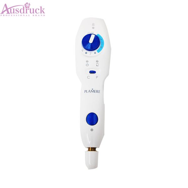 

new plamere fibroblast plasma pen with 10 bending needles eyelid lift wrinkle skin lifting tightening anti-wrinkle mole remover machine