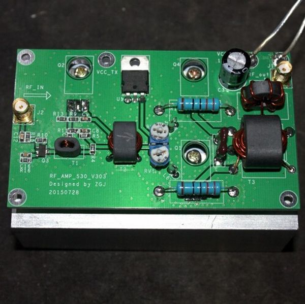 Freeshipping DIY 45W SSB HF Linear Power Amplificador Amador Transceptor de Rádio Shortwave Radio Development Board Kit de alta qualidade