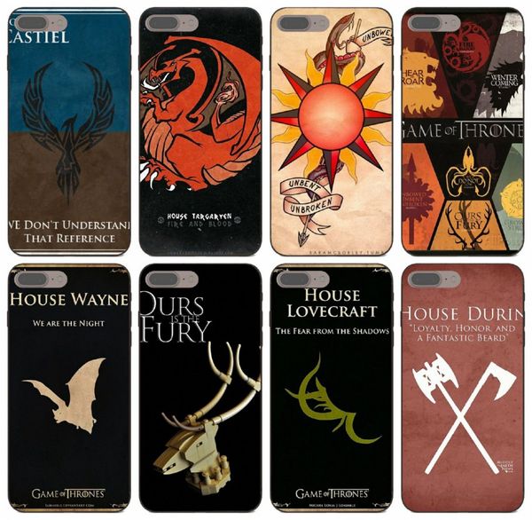 

[tongtrade] thrones house sigils case for apple iphone 11 pro max xs 8s 7s 6s samsung s6 s7 edge huawei p9 plus xiaomi 5x 6x 1pcs 10pcs case