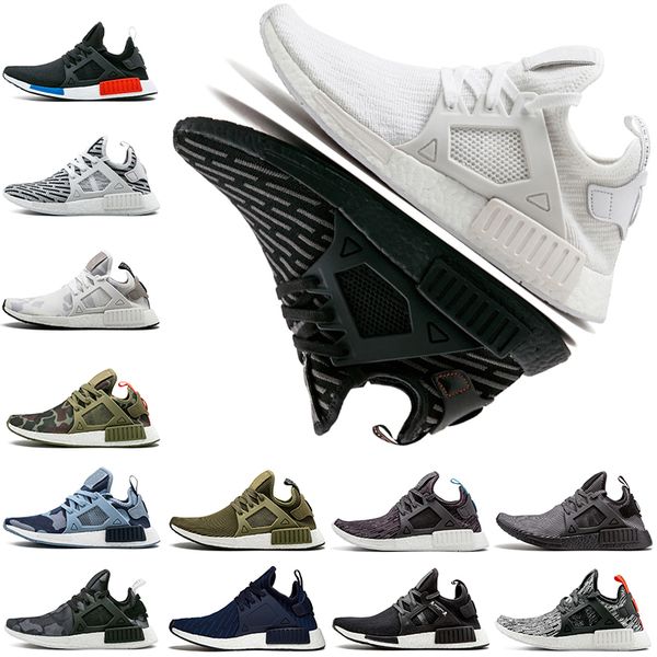 

xr1 кроссовки primeknit og camo вдохновитель япония оливковый черный белый серый темно-синий мужчины женщины тренер спортивные кроссовки раз