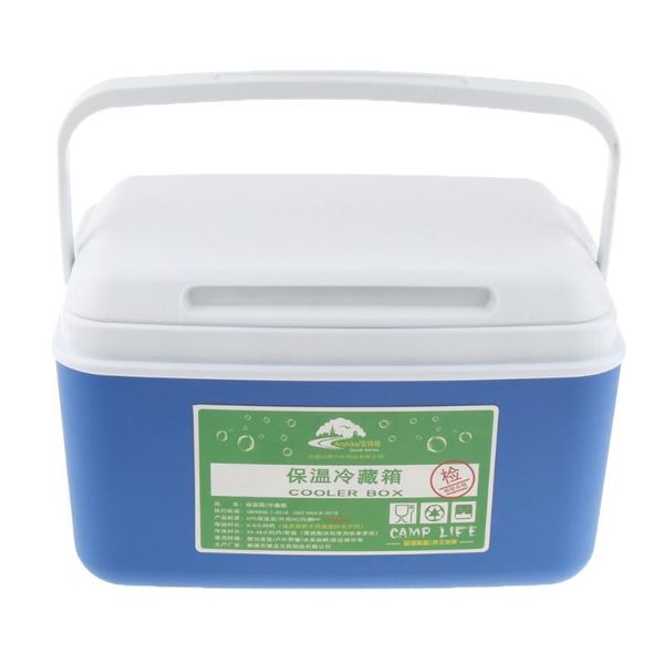 

outdoor ice bucket drinks & cooler box insulated box 8l for home car camping picnic use