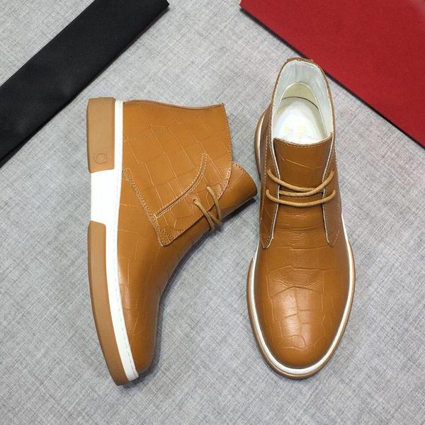 

new autumn and winter style fashion luxury designer mens shoes leather material men casual shoes platform mens loafers fashion choices, Black