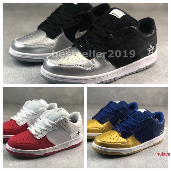 

sup sb dunk low pro x og qs silver black red skateboard designer sneakers dunks women mens trainers basketball shoes schuhe