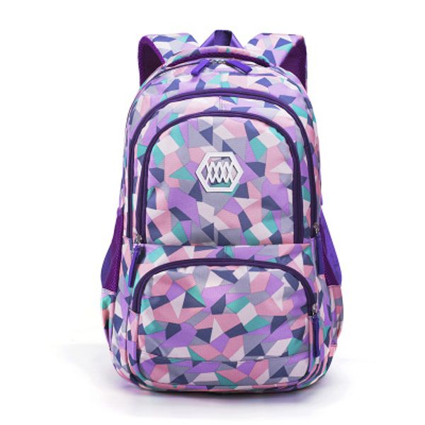 Mochila escolar infantil multicolorida estampada popular para meninos mochila escolar para meninas Y200609