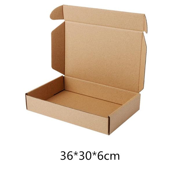 Brown Kraft Cardboard Boxes Business Express Shopping Delivery