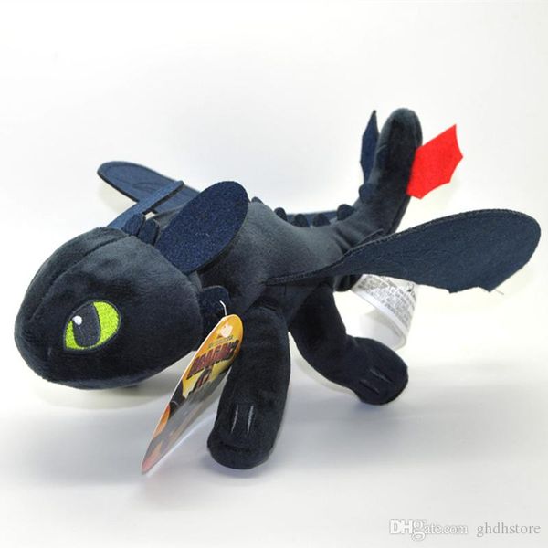 

new 17" 43cm night fury toothless plush doll anime collectible dolls stuffed party gifts soft toys
