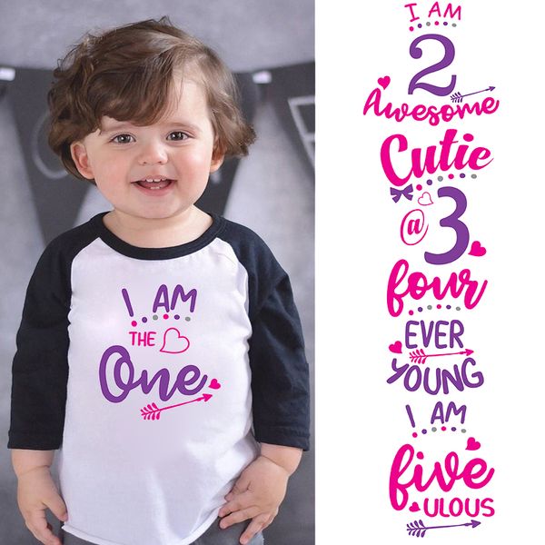 

lytlm 1-5 yrs t shirt child fall kids girl shirt modal toddler girl long sleeve happy birthday autumn winter kid clothes, Blue